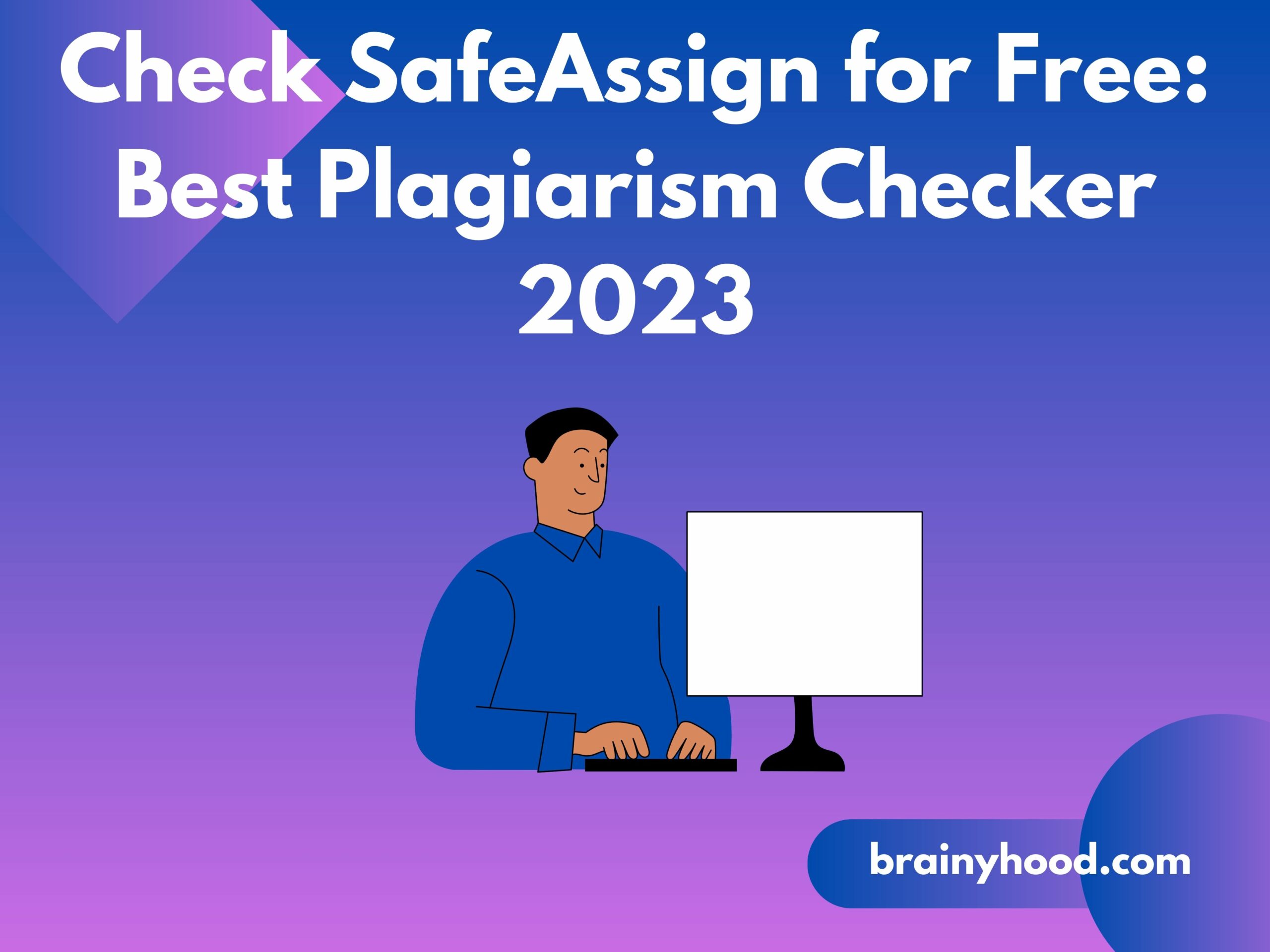 safeassign plagiarism checker